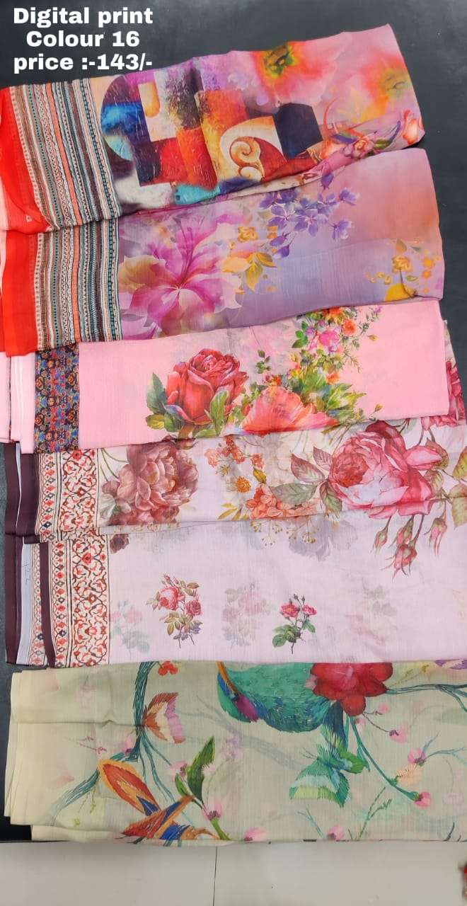 Digital print dupatta